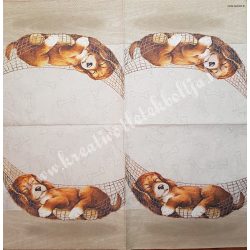 Szalvéta, kutya, macska, 33x33 cm (6)