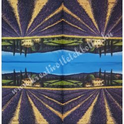 Szalvéta, levendula, 25x25 cm (13)