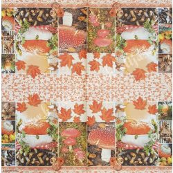 Szalvéta, ősz, 33x33 cm (44)