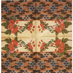 Szalvéta, rózsa, 25x25 cm (1)