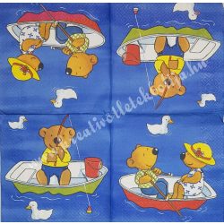 Szalvéta, tenger, 33x33 cm (16)