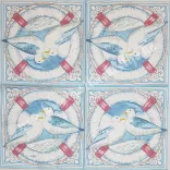 Szalvéta, tenger, sirály, 33x33 cm (26)