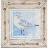 Szalvéta, tenger, sirály, 33x33 cm (27)