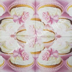 Szalvéta, édesség, muffin, 33x33 cm (3)