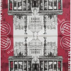 Szalvéta, városok, Berlin, 33x33 cm (4)