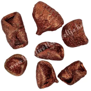 Szárazdekoráció, lali, bronz, 30 g/csomag