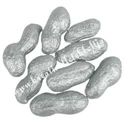 Szárazdekoráció, ezüst mogyoró, 20 gr/csomag