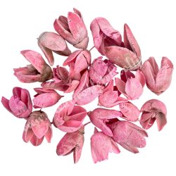 Szárazdekoráció, bakuli, rózsaszín, 30 gr/csomag