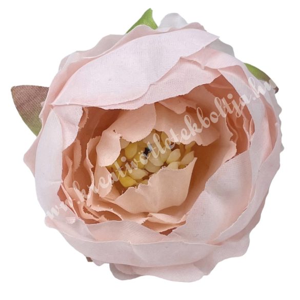 Peonia virágfej, világos rózsaszín, 4,5 cm