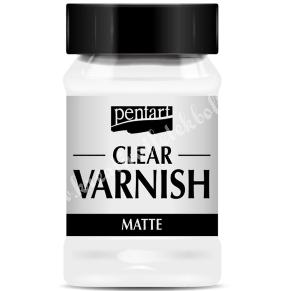 Pentart színtelen matt lakk, oldószeres, 100 ml