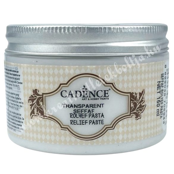 Cadence transparent relief pasta, 150 ml