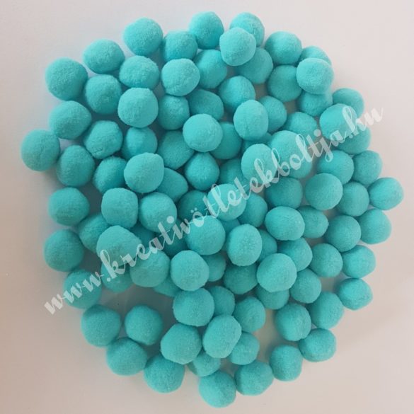 Pompon, türkiz, 1,5 cm