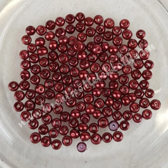 Üvegtekla, bordó, (74), 3 mm, 4 mm, 6 mm