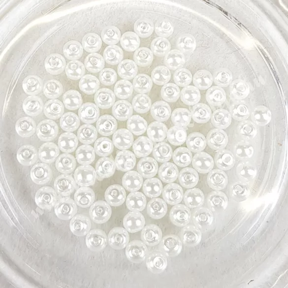 Üvegtekla, hófehér, (01) 4 mm, 6 mm