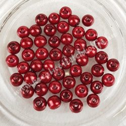 Üvegtekla, piros, (55), 3 mm, 4 mm, 6 mm