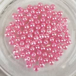 Üvegtekla, rózsaszín, (51), 3 mm, 4 mm, 6 mm