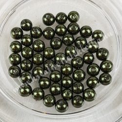 Üvegtekla, sötét oliva, (18), 3 mm, 4 mm, 6 mm