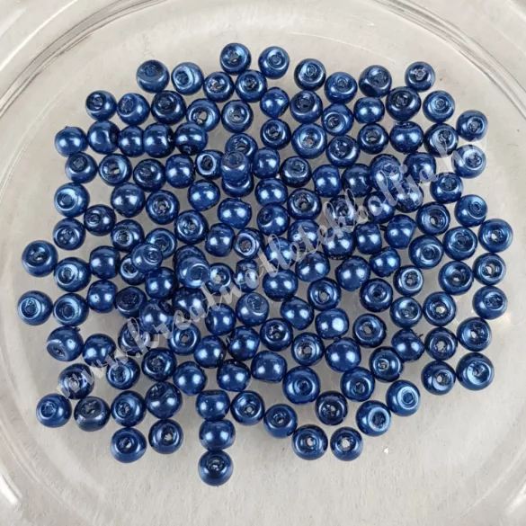 Üvegtekla, sötétkék, (20), 3 mm, 4 mm, 6 mm