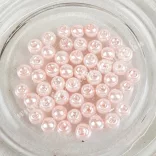 Üvegtekla, világos rózsaszín, (05), 4 mm, 6 mm