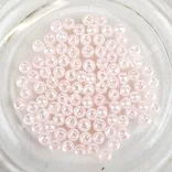 Üvegtekla, világos rózsaszín, (05), 4 mm, 6 mm