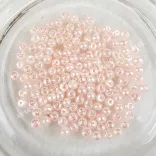 Üvegtekla, világos rózsaszín, (05), 4 mm, 6 mm