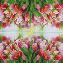 Szalvéta, tulipán, 33x33 cm (10)