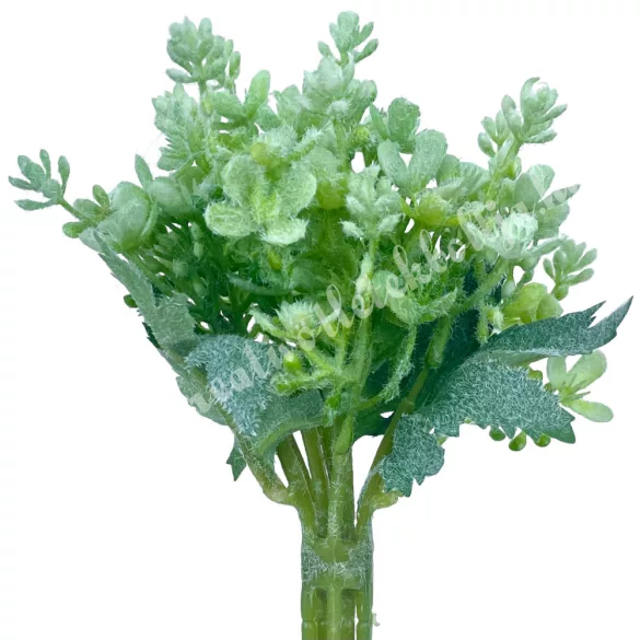 Bouvardia csokor, zöld, 24 cm