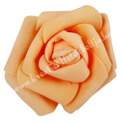 Polifoam rózsa, 6x5 cm, 49., Lazac