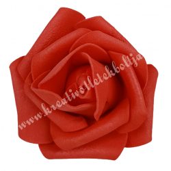 Polifoam rózsa, 6x5 cm, 41. Piros