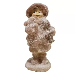 Polyresin gyerek, macival, 4,5x10  cm