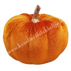 Bársony tök, narancssárga, 7x6 cm