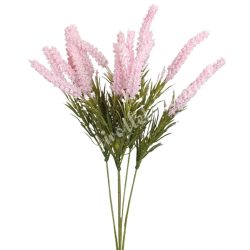 Selyemvirág rezgőcsokor, rózsaszín, kb. 40 cm