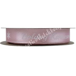   Karácsonyi szalag, Boldog Karácsonyt, rózsaszín, 1,2 cm (209)