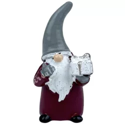 Polyresin manó, ajándékkal, 3,5x6,5 cm