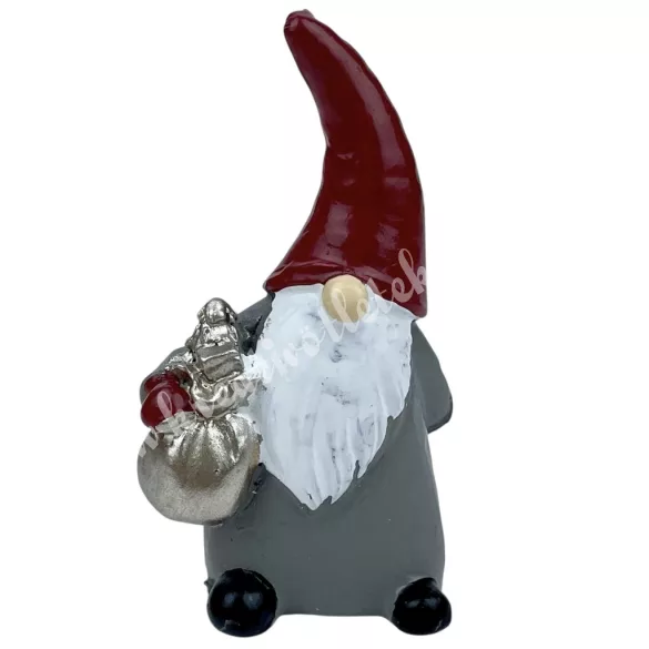 Polyresin manó, zsákkal, 3,5x6 cm