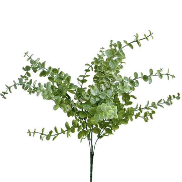 Eukaliptusz csokor, világoszöld, 43 cm