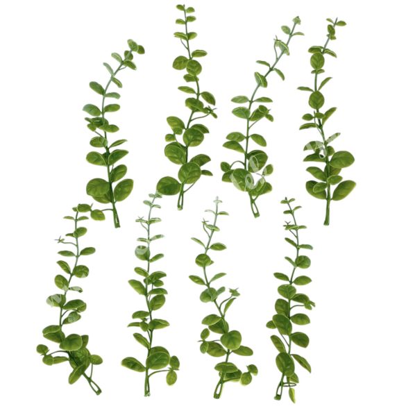 Eukaliptusz ágak, világoszöld, 16,5 cm, 8 db/csomag