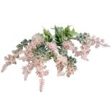 Levendula csokor, rózsaszín, 36 cm