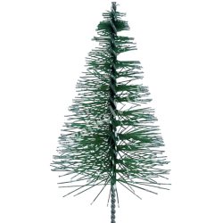 Beszúrós fenyőfa, zöld, 6 cm