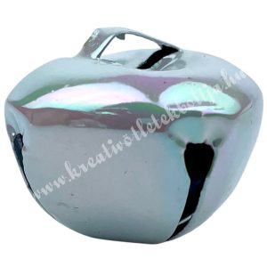 Bohóccsengő, irizáló, 2,5x2 cm