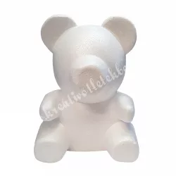 Polisztirol maci, 24 cm (virágmaci alap)