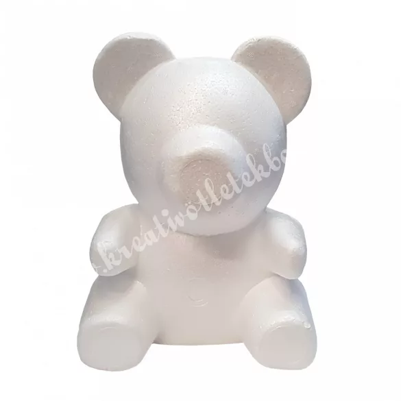 Polisztirol maci, 24 cm (virágmaci alap)