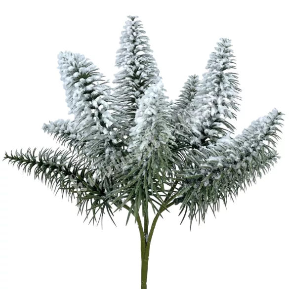 Havas fenyőág, zöld, 33 cm