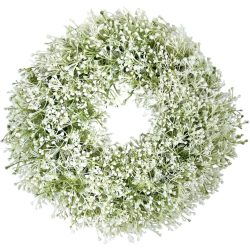 Fátyolvirág koszorú, 35 cm