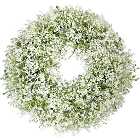 Fátyolvirág koszorú, 35 cm