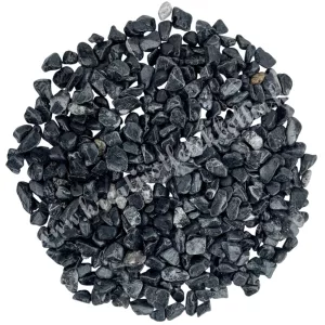 Dekorkavics, fekete, kb. 1-1,2 cm, 500 g