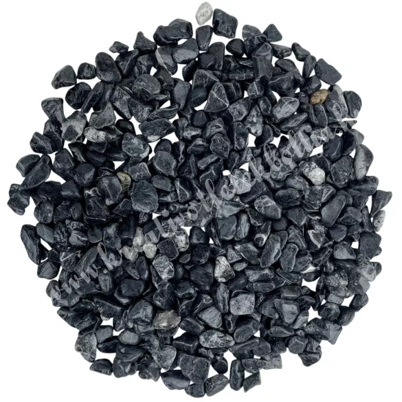 Dekorkavics, fekete, kb. 1-1,2 cm, 500 g